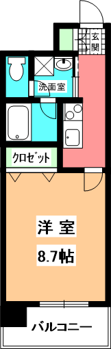 forte本町Ⅳ 中部屋