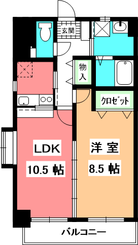 ピリカコスモス北持田 2号