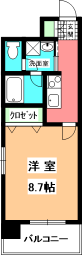 forte本町Ⅳ 角部屋