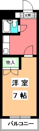 石村ハイツ 間取り