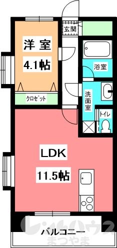 ウィンドビュー大街道 間取り