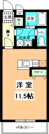 グレイスフル立花2 間取り