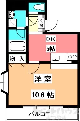 ベルメゾンスエヒロ 間取り