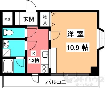ベルメゾンスエヒロ 間取り