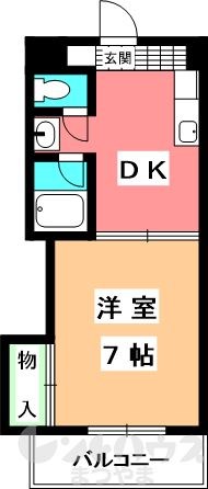 ロイヤルハイツ平和通 間取り