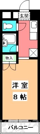 エトワール古町 間取り