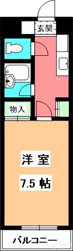 ジョイフル第2山越 間取り