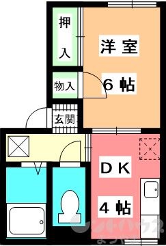 コーポ岩崎 間取り