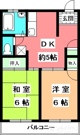 サザン歩行町 間取り