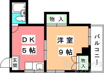 丸の内ハイツ 間取り