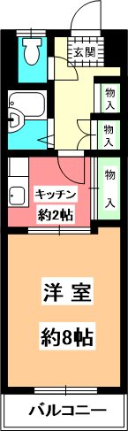 第2マンションふじ 間取り