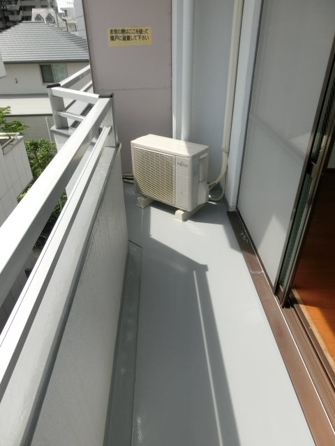 マンションふじ ベランダ