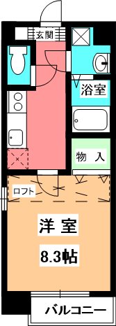 ラソンブレ木屋町Ⅱ（南棟） 間取り