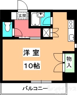 シャルマンコーポ湊町 間取り