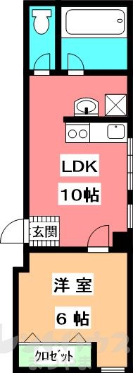 パルフェ喜与町 間取り