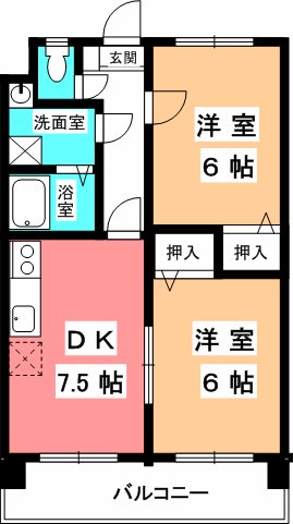 Mマンション 間取り