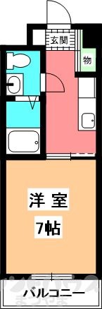 キャッスルEYA 間取り
