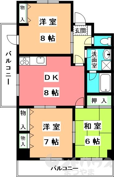 メモリー竹原 間取り