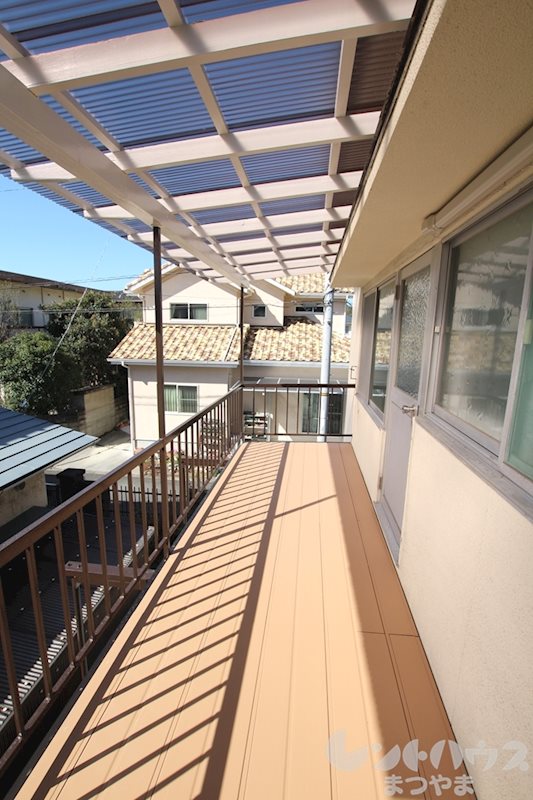北斎院戸建て ベランダ