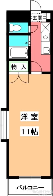 松山アイディ・ヒルズ 間取り