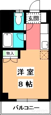 ビューハイツ樋又 間取り