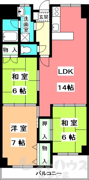 道後プラムヒルズ 間取り