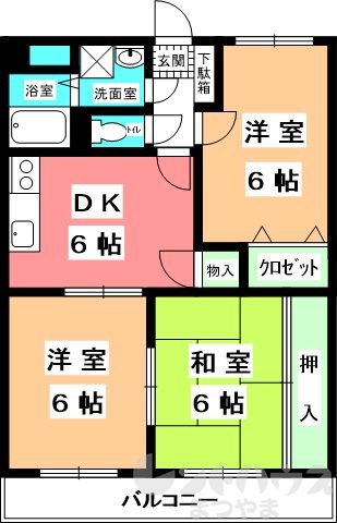 Woody　House 間取り
