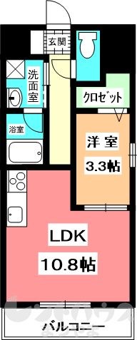アーバン千舟町 間取り