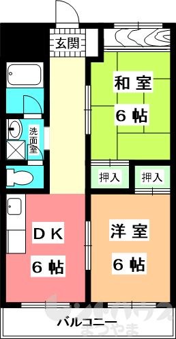 第1ミサワハイツ 間取り