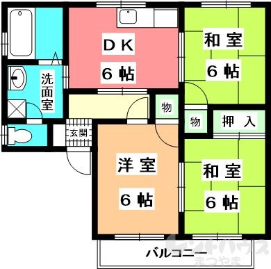 フレグランス乃万 間取り