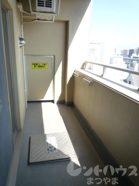 松山ウェスティン ベランダ