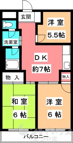 港山マンション 間取り