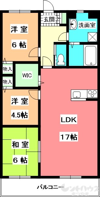アドラーブル道後 間取り