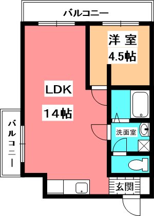 ライブタウン道後 間取り