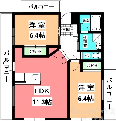 日興ビル中央 間取り