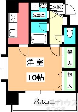 日興ビル持田 間取り