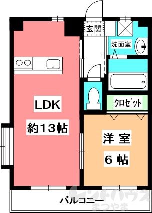 ロイヤルビラ南小坂 間取り
