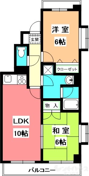 ロイヤルコート松山 間取り