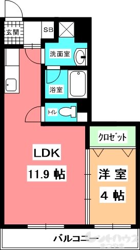 アーバン道後今市 間取り