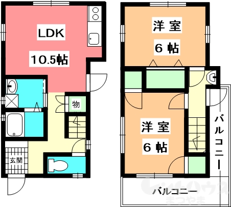 土肥戸建て s-図面1vvv