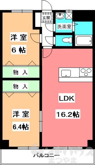 ユーミーKAWAKUBO 間取り