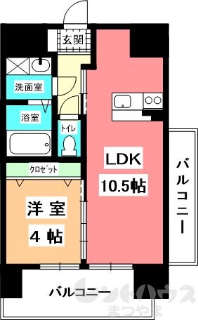 エクセルコートⅠ 間取り