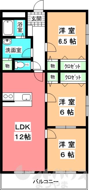 オーベルストヴォーネン 間取り