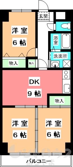 ファミール空港通 間取り