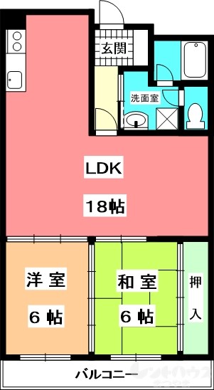 エンブレム南江戸 間取り