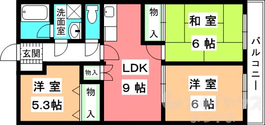 ユーミーつばきⅡ 間取り