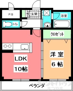 パークハイツ道後 間取り