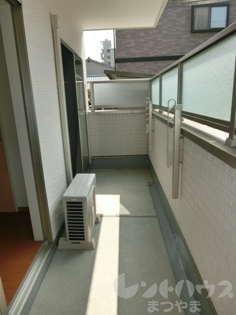 パークハイツ道後 ベランダ