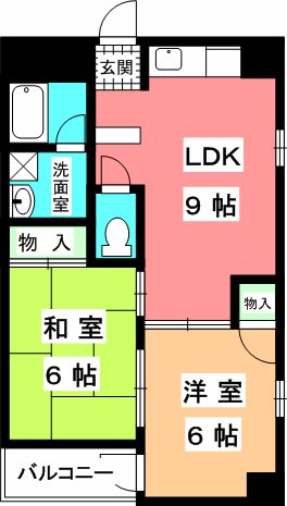 シャルマンコーポ土居 間取り