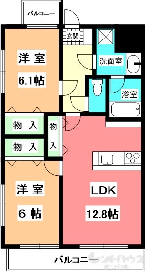 クレールマノワール 間取り